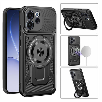 Fodral för Oppo Reno15 FS / Reno15 F, Techsuit, RuggedCam, Lila