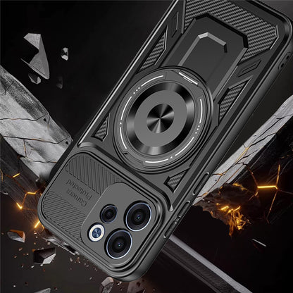 Fodral för Oppo Reno15 FS / Reno15 F, Techsuit, RuggedCam, Lila