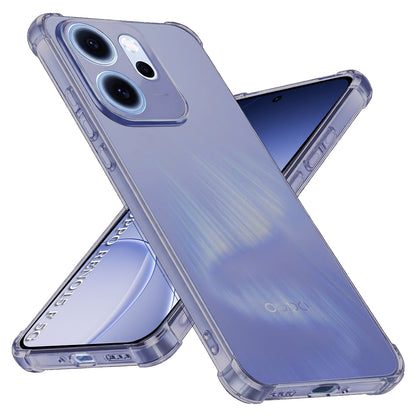 Skyddsfodral för Oppo Reno15 FS / Reno15 F, Techsuit, Stötsäkert genomskinligt, Svart