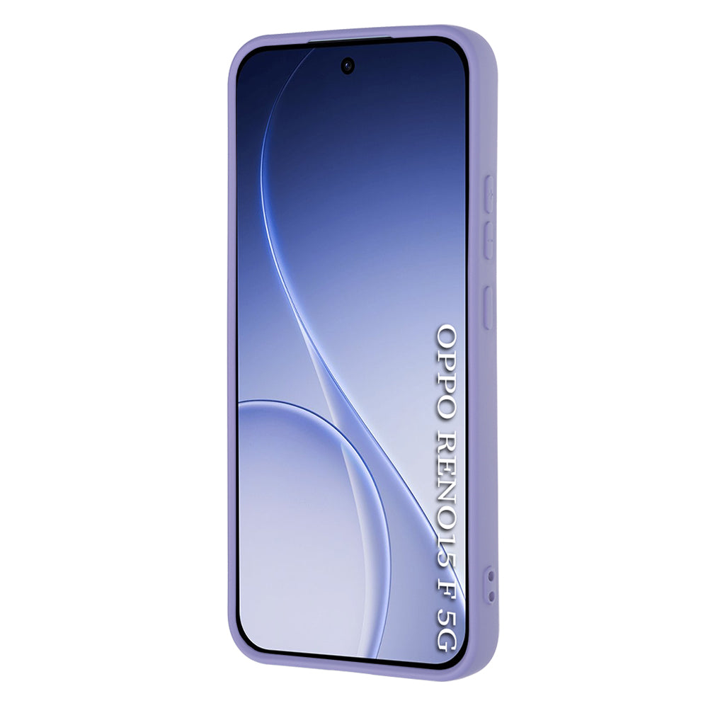 Mobilskal för Oppo Reno15 FS / Reno15 F, Techsuit, SoftFlex, Ljuslila