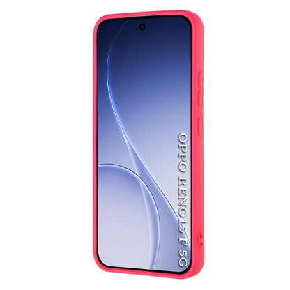 Fodral för Oppo Reno15 FS / Reno15 F, Techsuit, SoftFlex, Mörkrosa