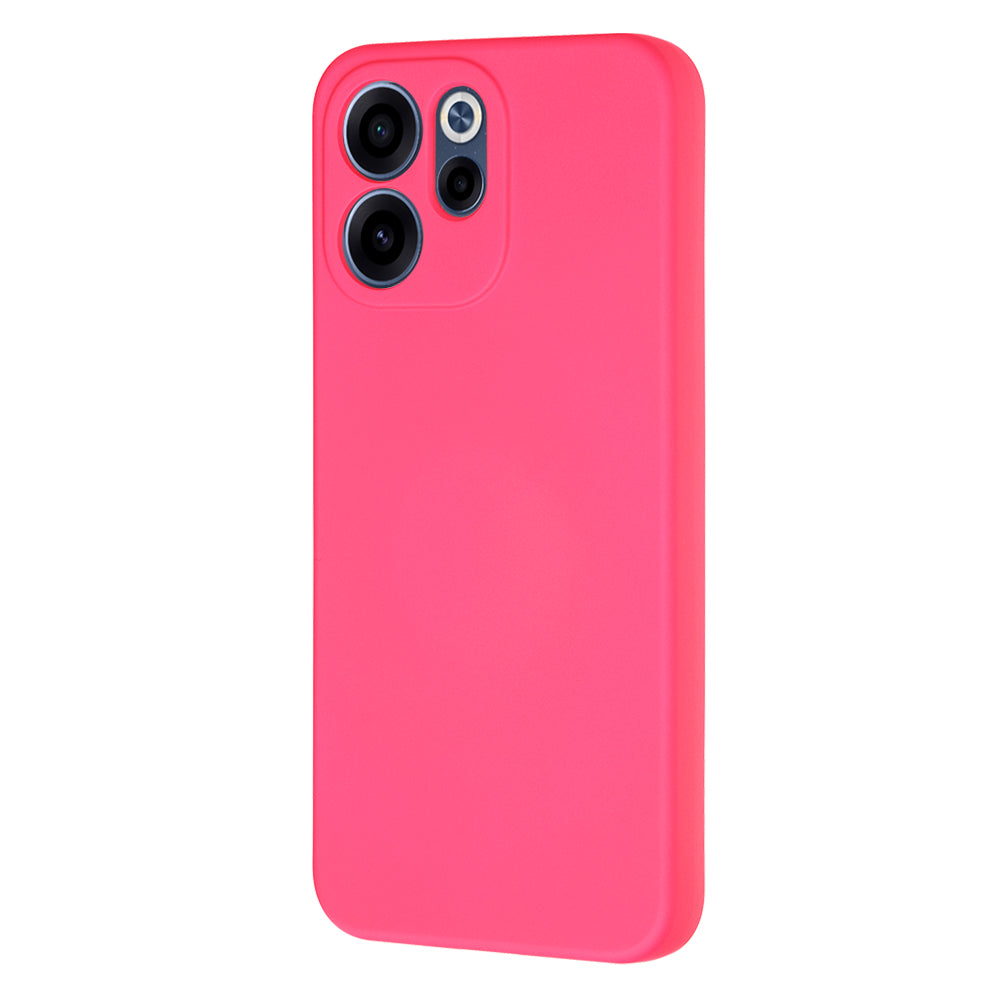 Fodral för Oppo Reno15 FS / Reno15 F, Techsuit, SoftFlex, Mörkrosa