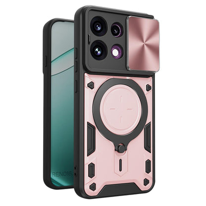 Fodral för Oppo Reno16 F / Reno16 FS, Techsuit, CamGuard Pro, Rosa Guld