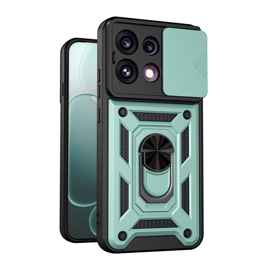 Fodral för Oppo Reno16 F / Reno16 FS, Techsuit, CamShield, Grön