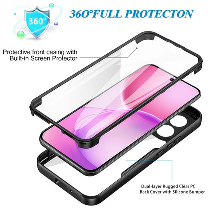 Case for Oppo Reno16 F / Reno16 FS, Techsuit, ColorVerse 360, Blue