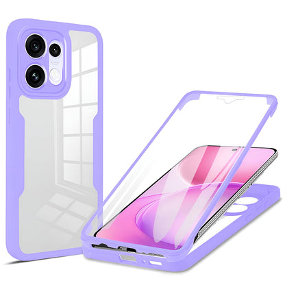 Fodral för Oppo Reno16 F / Reno16 FS, Techsuit, ColorVerse 360, Lila