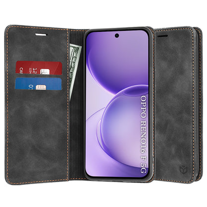 Fodral för Oppo Reno16 F / Reno16 FS, Techsuit, Confy, Svart