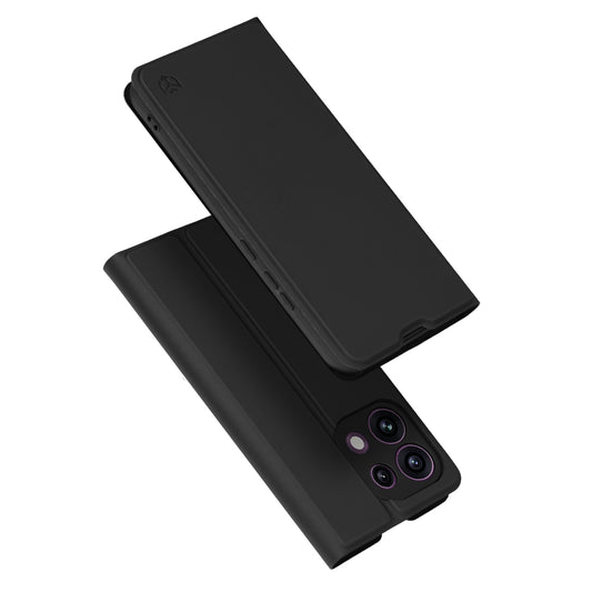 Fodral för Oppo Reno16 F / Reno16 FS, Techsuit, Magskin Book, Svart