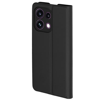 Fodral för Oppo Reno16 F / Reno16 FS, Techsuit, Magskin Book, Svart