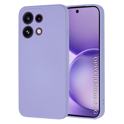 Fodral för Oppo Reno16 F / Reno16 FS, Techsuit, SoftFlex, Ljuslila