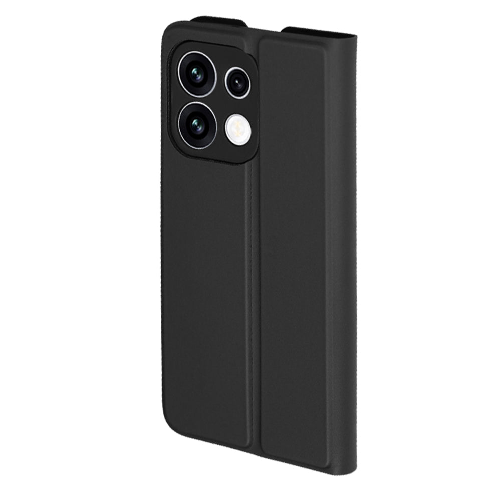 Fodral för Oppo Reno16 Pro, Techsuit, Magskin Book, Svart