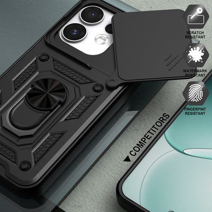 Fodral för Oppo Reno16 / Reno16 Pro, Techsuit, CamShield, Roséguld