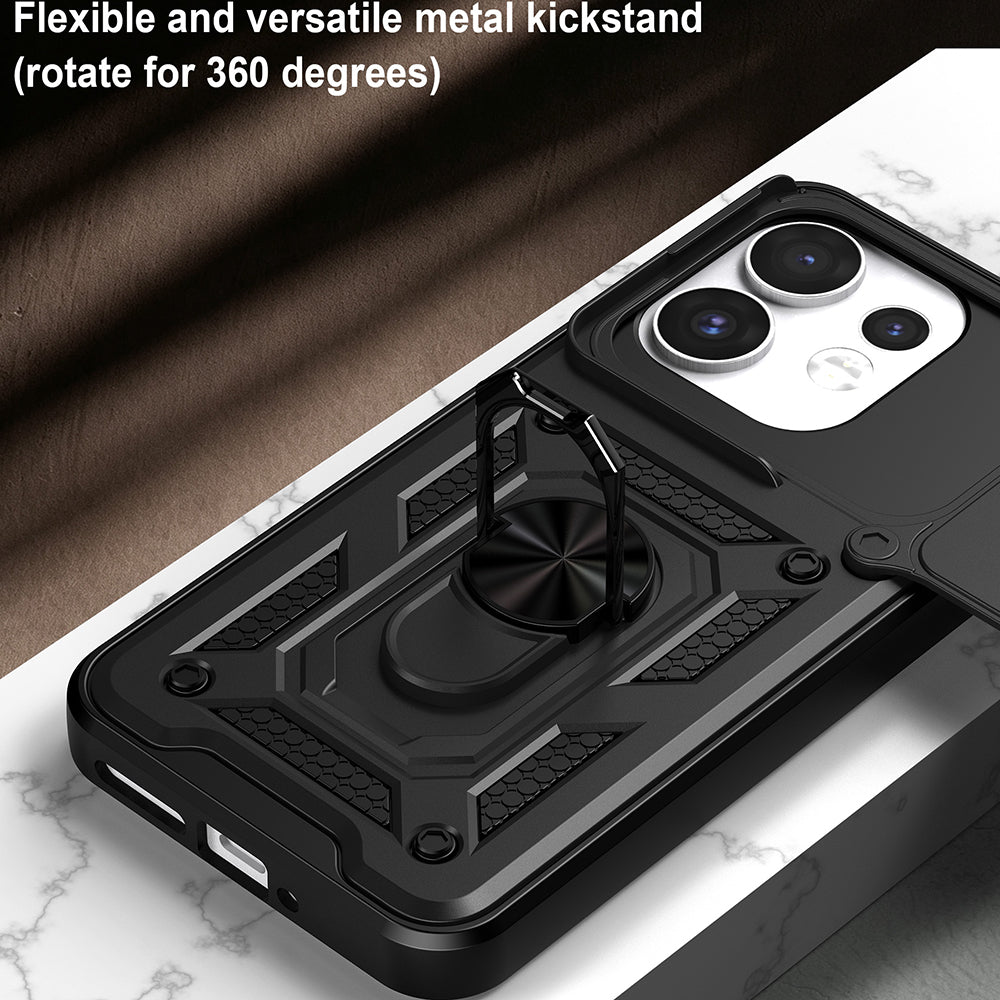 Fodral för Oppo Reno16 / Reno16 Pro, Techsuit, CamShield, Roséguld