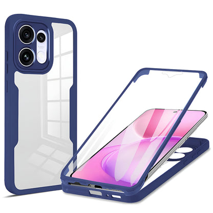 Fodral för Oppo Reno16 / Reno16 Pro, Techsuit, ColorVerse 360, Blå