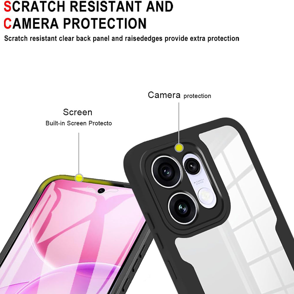 Fodral för Oppo Reno16 / Reno16 Pro, Techsuit, ColorVerse 360, Blå