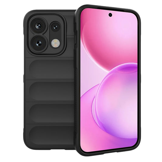 Fodral för Oppo Reno16 / Reno16 Pro, Techsuit, Magic Shield, Svart