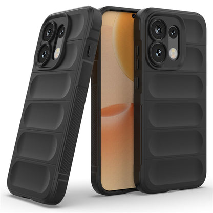Fodral för Oppo Reno16 / Reno16 Pro, Techsuit, Magic Shield, Svart