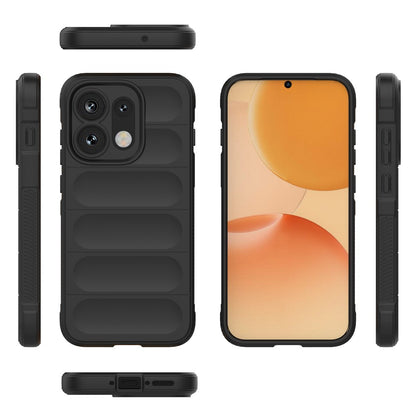 Fodral för Oppo Reno16 / Reno16 Pro, Techsuit, Magic Shield, Svart