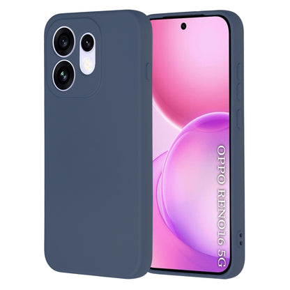 Fodral för Oppo Reno16, Techsuit, SoftFlex, Marinblå