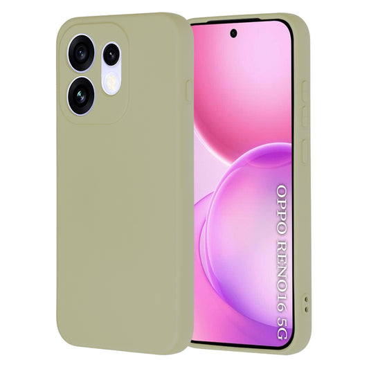 Fodral för Oppo Reno16, Techsuit, SoftFlex, Matcha