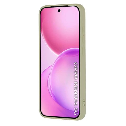 Fodral för Oppo Reno16, Techsuit, SoftFlex, Matcha