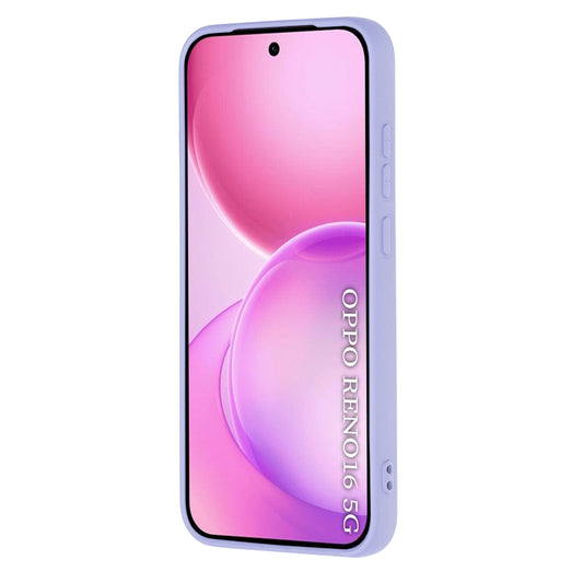 Fodral för Oppo Reno16, Techsuit, SoftFlex, Ljuslila
