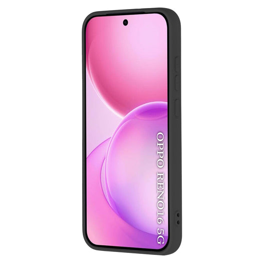 Fodral för Oppo Reno16, Techsuit, SoftFlex, Svart