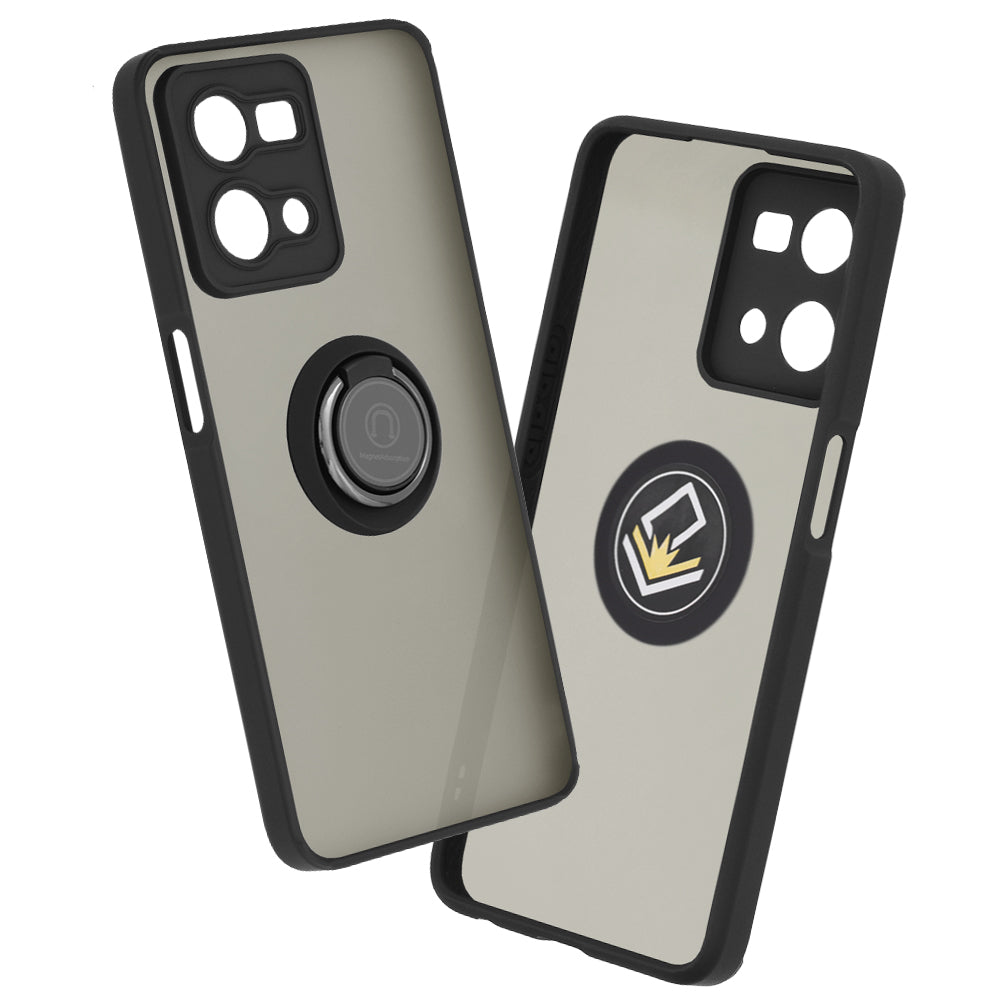 Case for Oppo Reno7, Techsuit, Glinth, Black