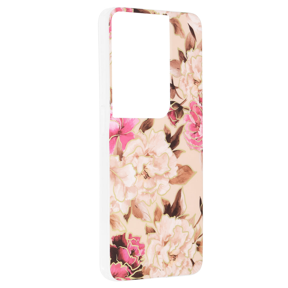 Fodral för Oppo Reno8 Pro, Techsuit, Marble, Beige