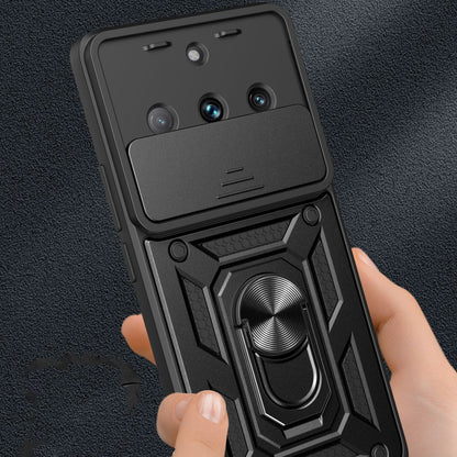 Fodral för Realme 11 4G, Techsuit, CamShield, Svart