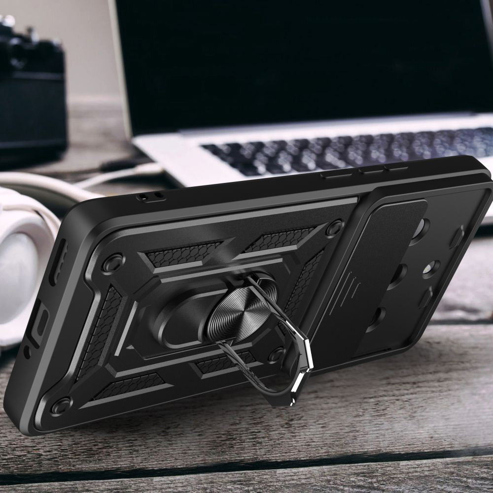 Fodral för Realme 11 4G, Techsuit, CamShield, Svart