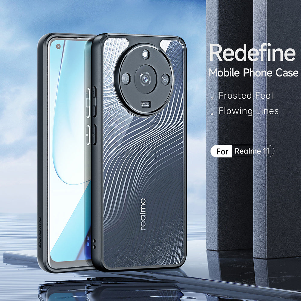 Fodral för Realme 11 5G, DUX DUCIS, Aimo, Svart