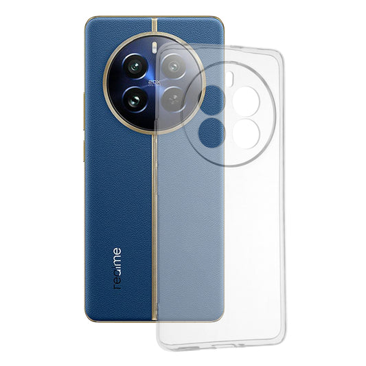 Fodral för Realme 12 Pro / 12 Pro+, Techsuit, Klar, Transparent