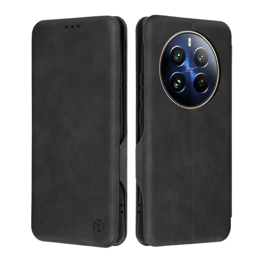 Fodral för Realme 12 Pro / 12 Pro+, Techsuit, Safe Wallet Plus, Svart