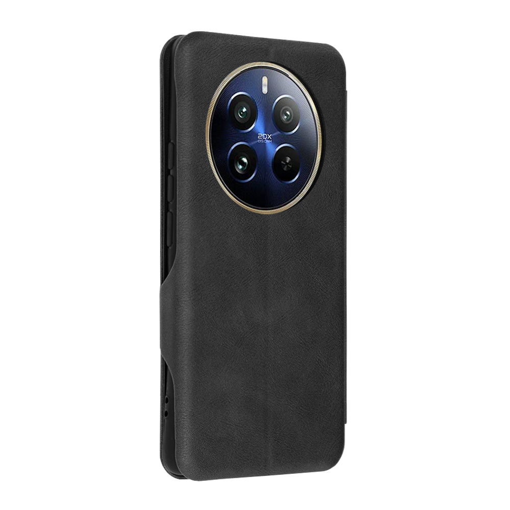 Fodral för Realme 12 Pro / 12 Pro+, Techsuit, Safe Wallet Plus, Svart
