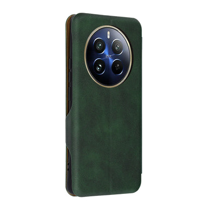 Fodral för Realme 12 Pro / 12 Pro+, Techsuit, Safe Wallet Plus, Grön