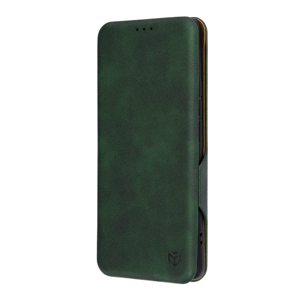 Fodral för Realme 12 Pro / 12 Pro+, Techsuit, Safe Wallet Plus, Grön