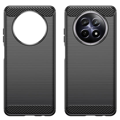 Fodral för Realme 12, Techsuit, Kolfiber, Blå