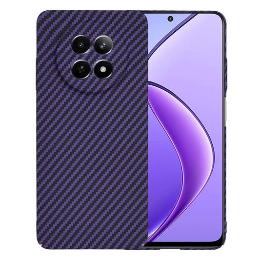 Fodral för Realme 12x / 12, Techsuit, Carbonite FiberShell, Lila
