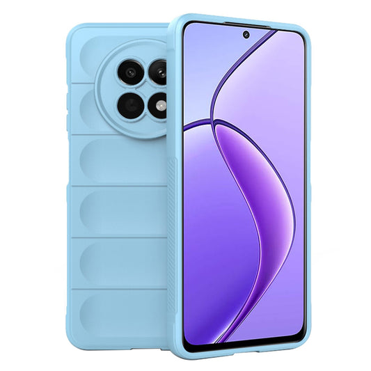 Fodral för Realme 12x / 12, Techsuit, Magic Shield, Blå