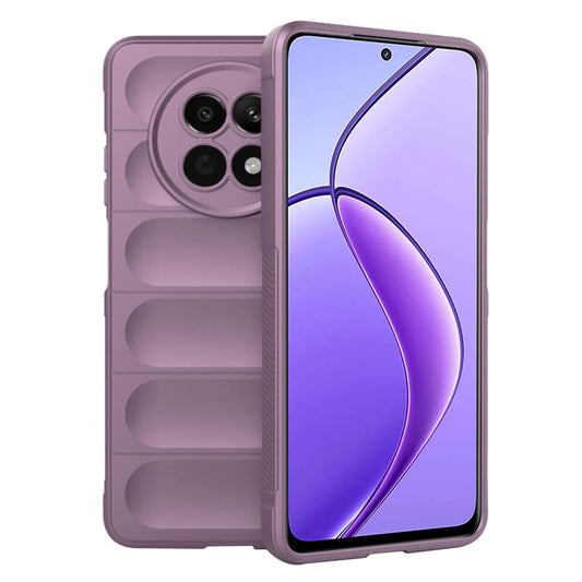 Fodral för Realme 12x / 12, Techsuit, Magic Shield, Lila