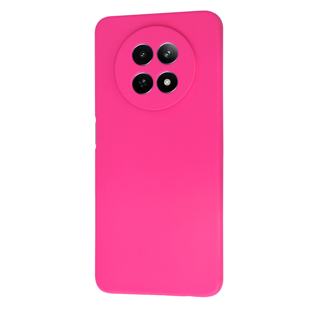 Fodral för Realme 12x / 12, Techsuit, SoftFlex, Mörkrosa