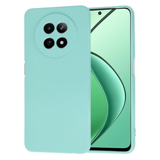 Fodral för Realme 12x / 12, Techsuit, SoftFlex, Turkos