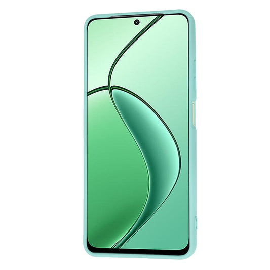 Fodral för Realme 12x / 12, Techsuit, SoftFlex, Turkos