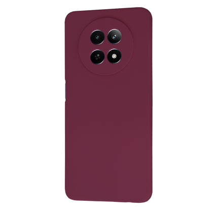 Fodral för Realme 12x / 12, Techsuit, SoftFlex, Vinröd