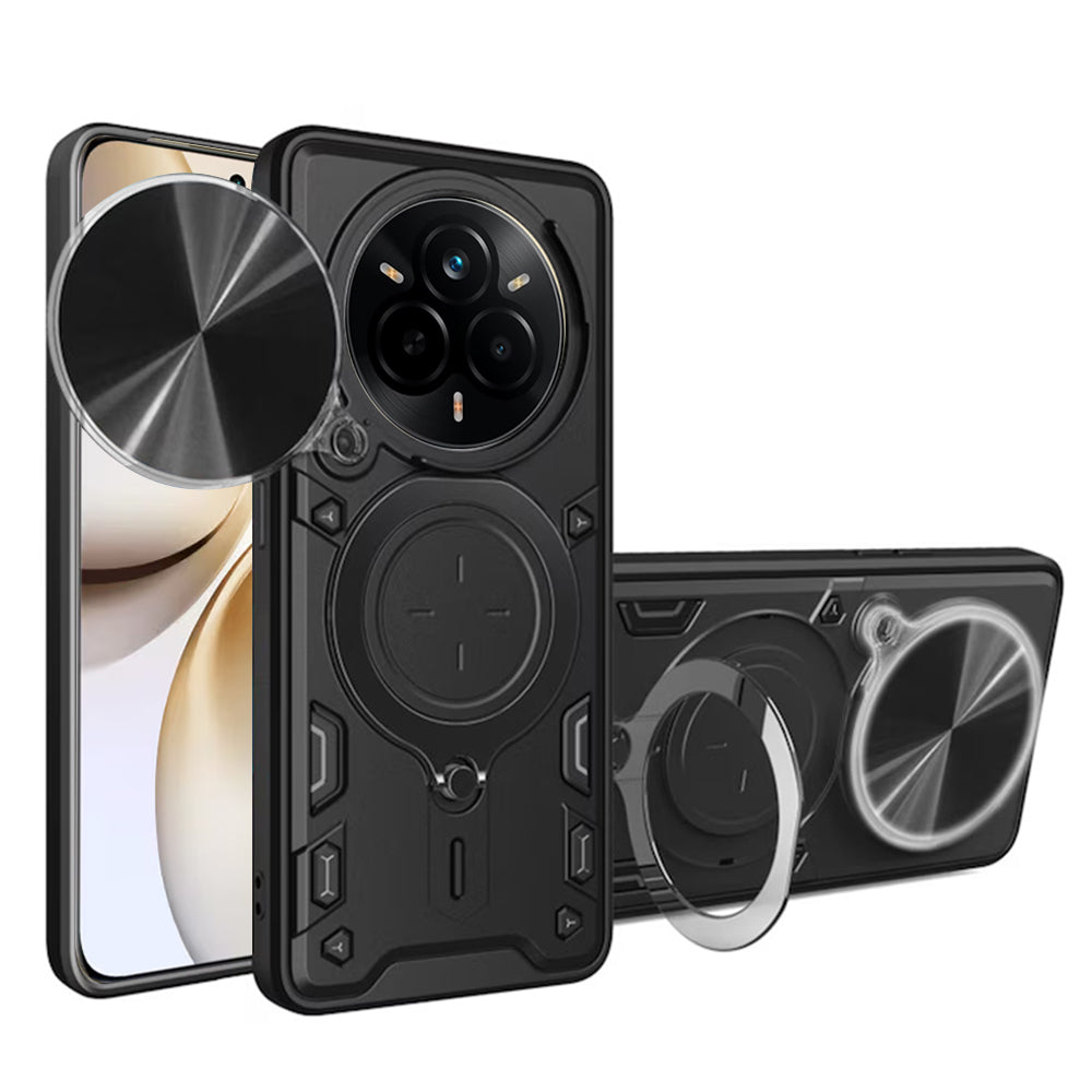 Fodral för Realme 14 Pro+, Techsuit, CamGuard Pro, Svart