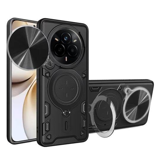 Fodral för Realme 14 Pro+, Techsuit, CamGuard Pro, Svart