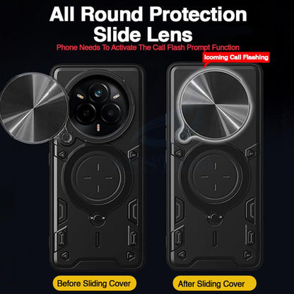 Fodral för Realme 14 Pro+, Techsuit, CamGuard Pro, Svart