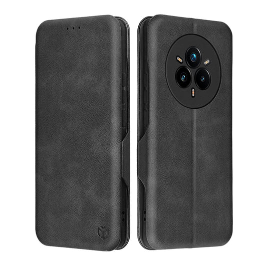 Fodral för Realme 14 Pro+, Techsuit, Safe Wallet Plus, Svart