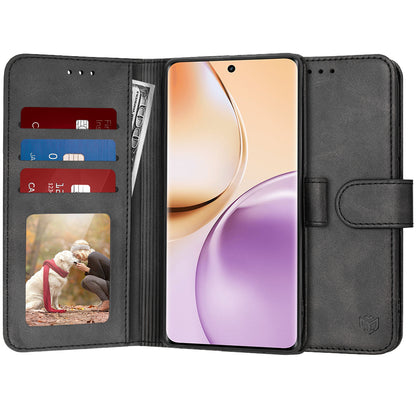 Fodral för Realme 14 Pro, Techsuit, Diary Book, Svart